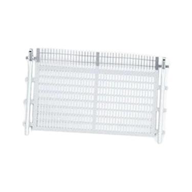 Imagem de harayaa Miniatura de cerca, escala 1:64, acessórios realistas e compactos para maquetes de trens, rede de proteção para cercas, ideal para cenários de trens, Grades Prata 1