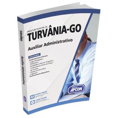 Imagem de Apostila Prefeitura Municipal de Turvânia-GO 2023 - Auxiliar Administr
