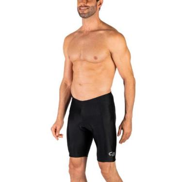 Imagem de Bermuda Básica Poliamida e Elastano Cabani Lisa Masculino, P