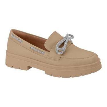 Imagem de Mocassim Vizzano Tratorado Loafer Feminino Brilho Plataforma-Feminino