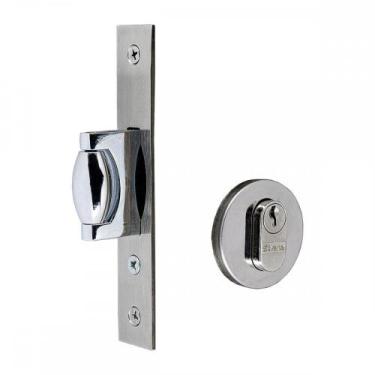 Imagem de Fechadura Silvana Pivotante Roseta 4600 Redonda Cromada 97587