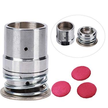 Imagem de Generic Molde de Botão Coberto de Tecido Molde de Botão de Metal Durável para Máquina de Prensa Manual, Perfeito para Botões DIY, Aplicável a Vários Estilos de Roupas (50L)