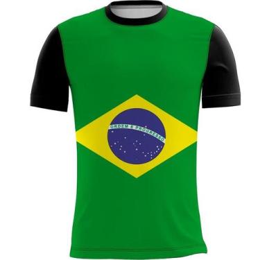 Imagem de Camiseta Personalizada Bandeira Brasil Pátria 1 - OBDS, BABYLOOK GG