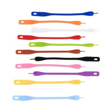 Imagem de Marcadores De Copo De Silicone Coloridos Para Vinho, Suco, Champanhe, 