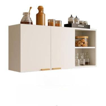 Imagem de Armário Suspenso Para Cozinha, Lavanderia E Escritório Com Elegância Armario Aereo De Cozinha(BRANCO)