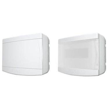 Imagem de Quadro Distribuição Sobrepor 6/ 8 Disjuntores - Tigre