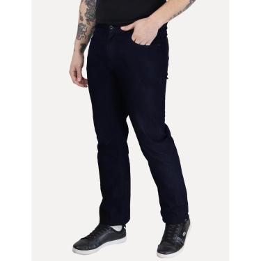 Imagem de Calça Ellus Jeans Masculina Regular First Blue Zetex Azul Escuro-Masculino