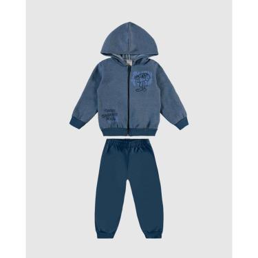 Imagem de Conjunto Moletom com Capuz Menino Malwee Ref. 126279-Masculino