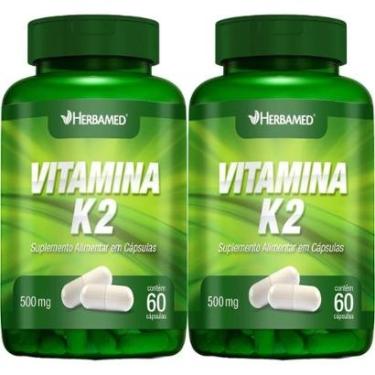 Imagem de Kit 2X Vitamina K2 - 60 Cápsulas - Herbamed-Masculino