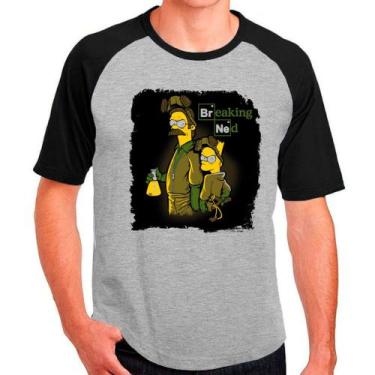 Imagem de Camiseta breaking ned camisa masculina lançamento - DESIGN CAMISETAS, 
