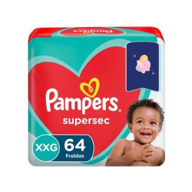 Imagem de Fraldas Pampers Supersec - Tam. XXG + de 14kg 64 Unidades, XXG, 64