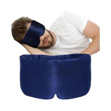 Imagem de Máscara De Dormir Acolchoada Macia, Tapa-Olho Bloqueador De Luz Para V