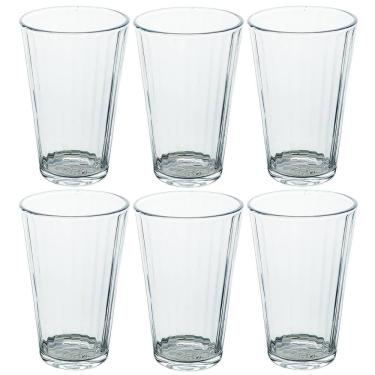 Imagem de Conjunto de Copos de Vidro Long Drink 470ml 6 Peças Seu Lar