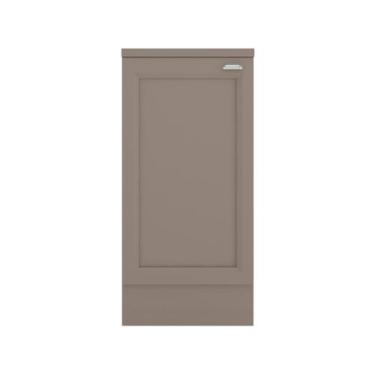 Imagem de Balcão com Tampo Olivia 41 cm 1 Porta - Poliman Móveis, Fumê