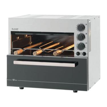 Imagem de Churrasqueira Elétrica Ranch Grill 3 espetos Fischer, 220V