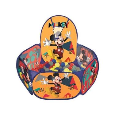 Imagem de Piscina De Bolinhas Mickey Com Cesta De Basquete 6375 - Zippy Toys