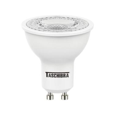 Imagem de Lâmpada led taschibra dicroica mr16 tdl 35 4,9w gu10, Branca, 4,9W