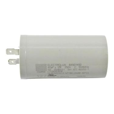 Imagem de Capacitor 40uf / 250vac P/ Lavadora Electrolux Lac09, Lac11 e Lac16 Or