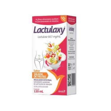 Imagem de Lactulaxy Lactulose Líquida Sabor Frutas Suplemento Alimentar Airela 1