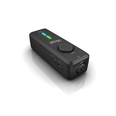 Imagem de IK Multimedia Interface de áudio iRig Pro I/O para iPhone, iPad, Mac, iOS e PC com cabos USB-C, Lightning e USB, gravação de 24 bits, 96 kHz e entradas de microfone, baixo e XLR