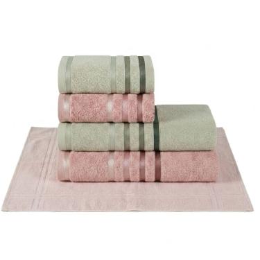 Imagem de Jogo de toalhas Banhão Gigante Karsten Lumina 5 Peças - Fio Penteado