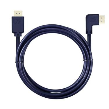 Imagem de Cabo Hdmi Aquario 4K902 4K Conector 90 Graus 2M