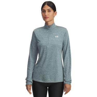 Imagem de Moletom de Treino Under Armour Tech 1/2 Zip Twist Feminino-Feminino