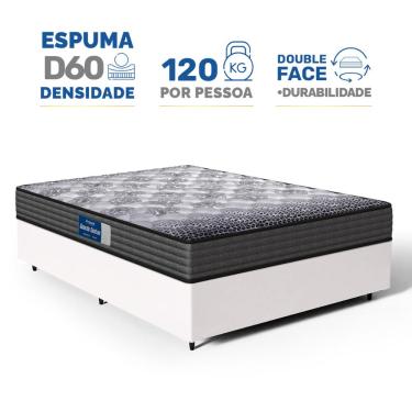 Imagem de Cama Box com Colchão de Espuma D60 Double Face Guarda Costas Comfort Force Probel Casal...