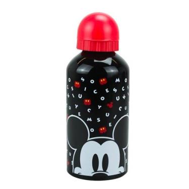 Imagem de Garrafa alumínio preto mickey 500ml - disney