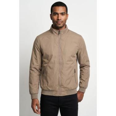 Imagem de Jaqueta masculina nylon resinada 69485 - - Kloze, Bege, G1