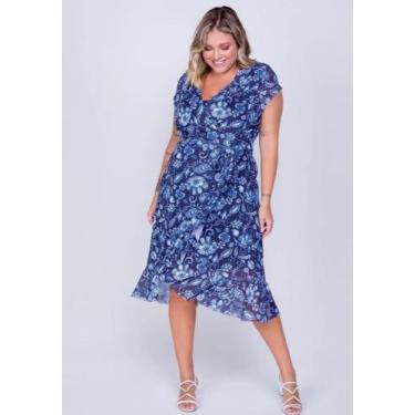Imagem de Vestido MIDI em tule - Misspeck , Azul