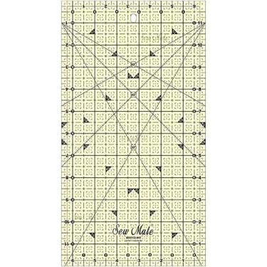 Imagem de Régua para Patchwork Antiderrapante Sew Mate - 6 x 12''
