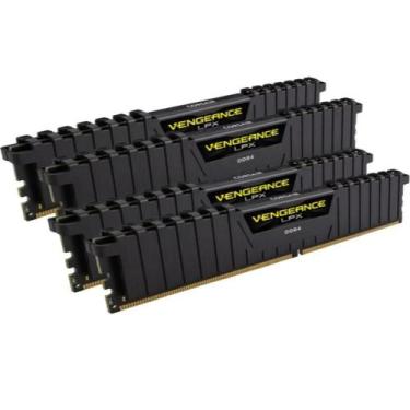 Imagem de Memória RAM Para Desktop 32GB Corsair Vengeance LPX 4x16GB DDR4 3600MH