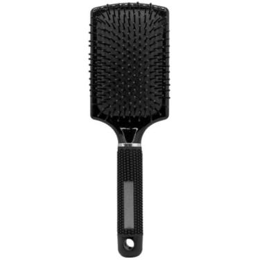 Imagem de Escova Raquete Profissional Almofadada - BDOLL, Preto