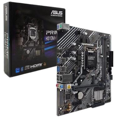 Imagem de Placa Mãe Asus Prime H510M-F R3.0, Intel 10ª/11ª Geração, LGA1200, DDR