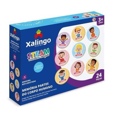 Imagem de Steam Jogo da Memoria Partes do Corpo Humano Xalingo