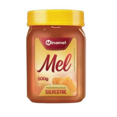 Imagem de Mel Puro Florada Silvestre - Pote 500g - Minamel, 500g