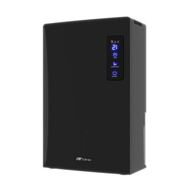 Imagem de Desumidificador Elétrico Led Preto 127-220v Antimofo 2200ml Tubrax
