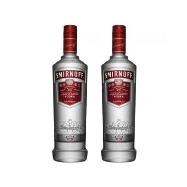 Imagem de Kit 02 Smirnoff no 21 Red Vodka Russa 998ml