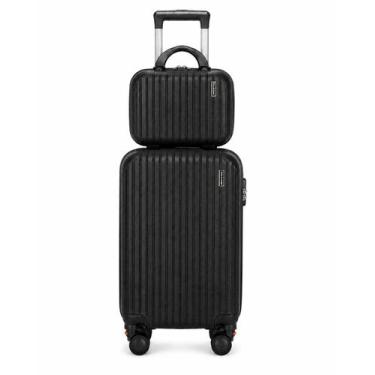 Imagem de Kit Mala de Viagem 20" + Frasqueira Polipropileno World Bags Resistent