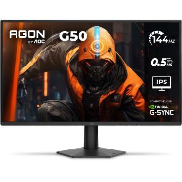 Imagem de Monitor Gamer AOC AGON G50 27" 144Hz 0,5ms IPS HDR10 G-SYNC 27G50F