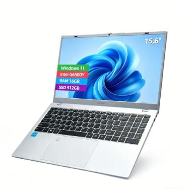 Imagem de Notebook intel G6500Y RAM 16GB SSD 512GB Win11 Pro 15.6in