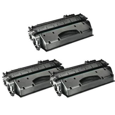 Imagem de Kit 3 Toners 505A 05A 280A 80A Para P2035 2055 Pro 400 M401