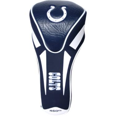 Imagem de Team Golf NFL Indianapolis Colts Single Apex Driver Head Cover Golf Club Single Apex Driver Headcover, serve para todos os clubes grandes, design realmente elegante