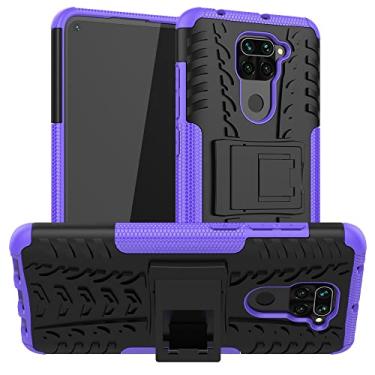 Imagem de Capa para Xiaomi Redmi 9T Note 9S 8 9 10 Pro Heavy Duty Armor Phone Bumper Case Back, Roxo, Para Redmi Note 8