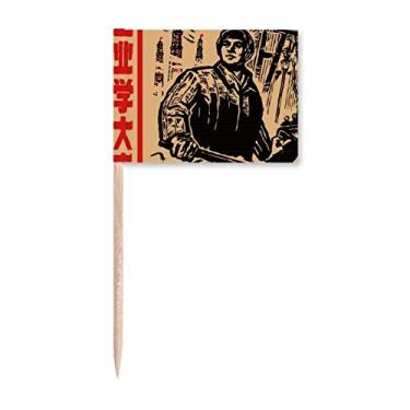 Imagem de Lâmpada de torre de martelo para trabalhador da China, palito de dentes, marcadores para decoração de festa