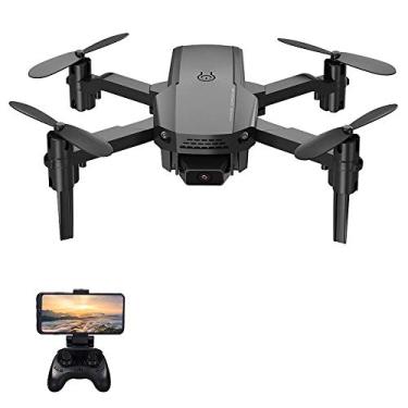 Imagem de drone rc, Entweg Drone KF611 RC com câmera 4K Mini Drone Quadcóptero dobrável Brinquedo interno para crianças com função Trajetória Voo sem cabeça Modo 3D Flight Auto Hover