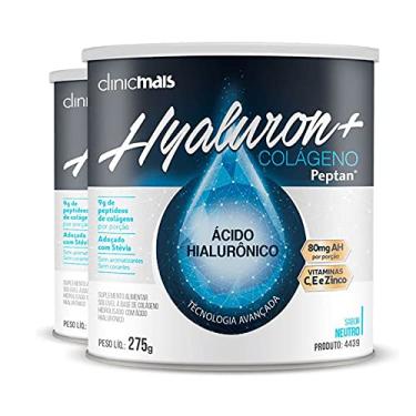 Imagem de Kit 2 Hyaluron+ Colágeno com Ácido Hialurônico Chá mais 275g