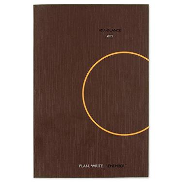 Imagem de Notebook AT-A-GLANCE 2020 Daily Planning, Plano. Escrever. Lembre-se: 15,24 cm x 22,86 cm, Médio, Marrom (70620130), Edição Antiga