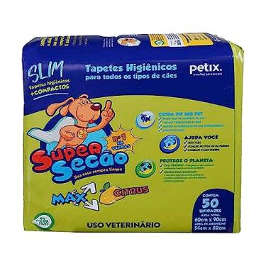 Imagem de Tapete Higiênico Super Secao Max Citrus Slim C/50 Unidades